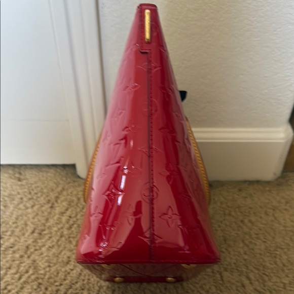 Louis Vuitton Red Patent Leather 2-way Tote bag - Picture 4 of 8